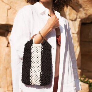 LAUDE THE LABEL Gabby Mini Macrame Bag